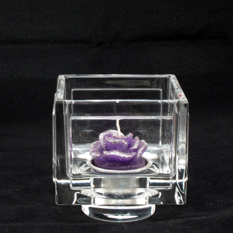 Atmosphere Tea Light Cubico Liscio