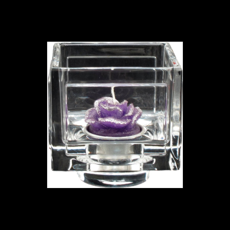 Atmosphere Tea Light Cubico Liscio