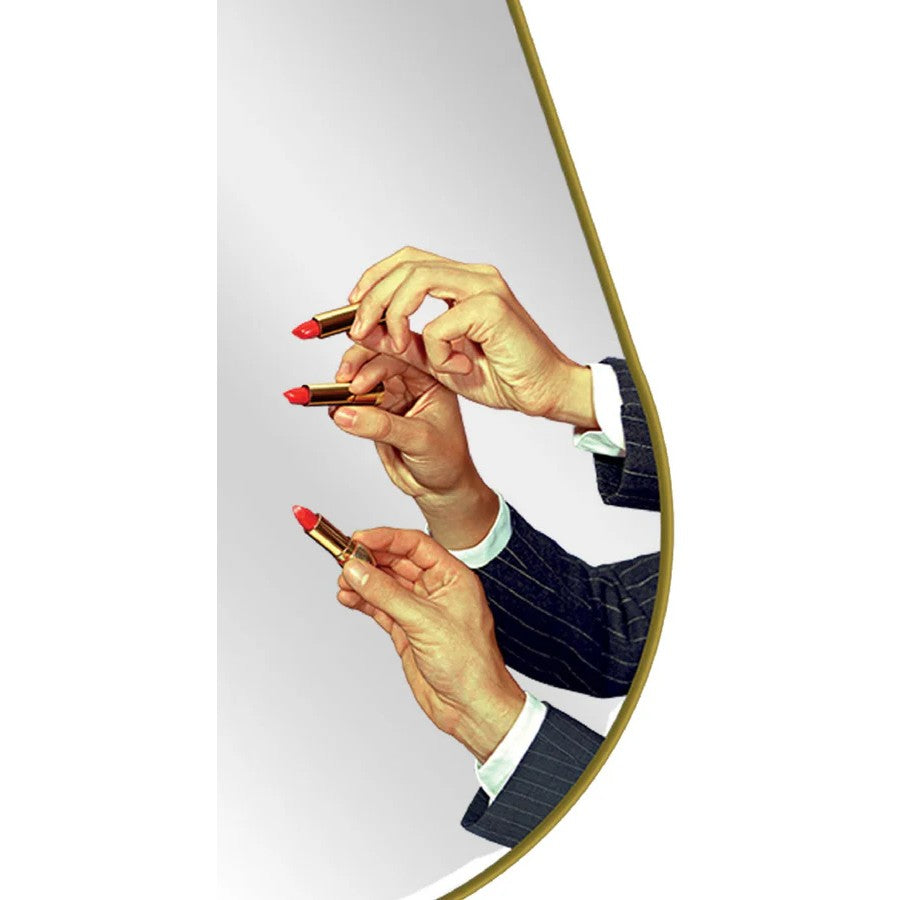 Specchio Sagomato Toiletpaper-Lipsticks Seletti