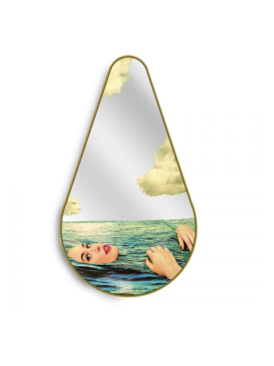 Specchio Sagomato Toiletpaper-Sea Girl