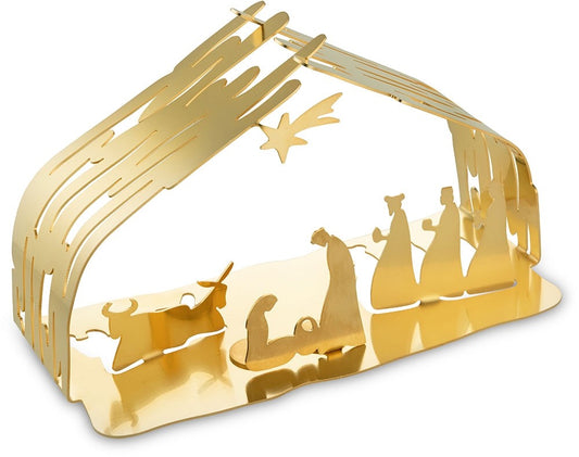 Bark Crib Presepe Gold Alessi