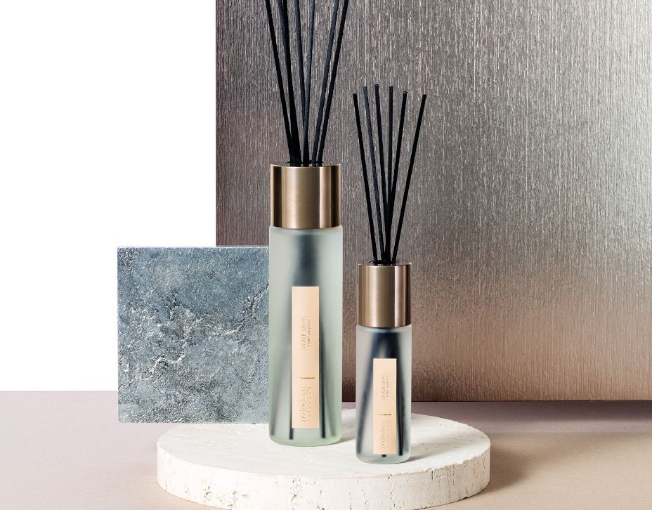 New Selected Stick Diffuser 350Ml Silver Spirit Millefiori Millefiori