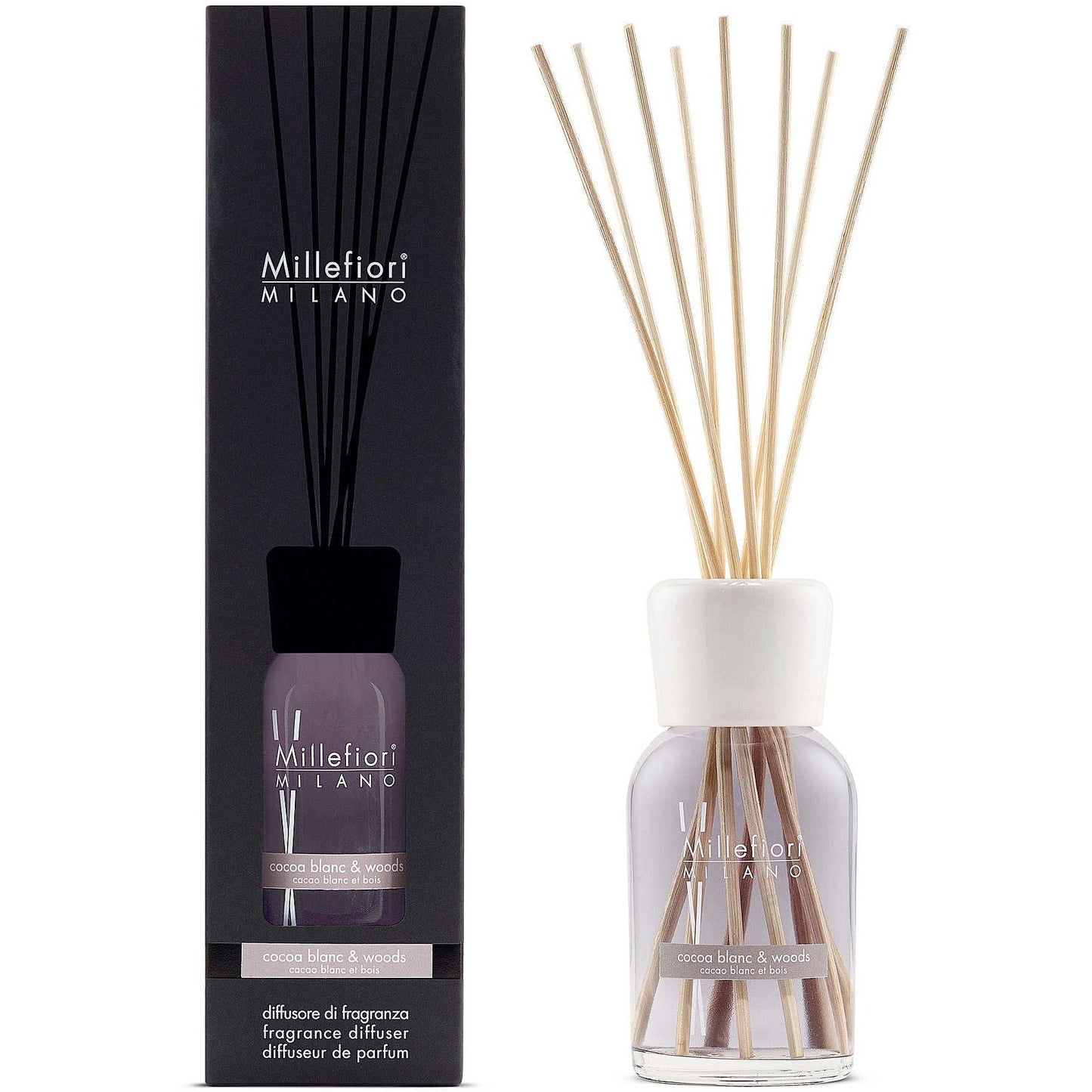 Cocoa Blanc & Woods Diffusore Di Fragranza 250 Ml Millefiori