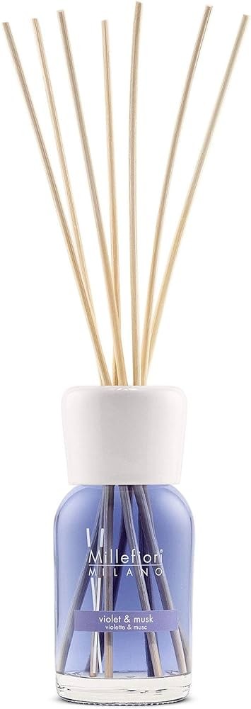 Diffusore A Bastoncini Millefiori Milano 100 Ml Violet & Musk Millefiori Milano Millefiori