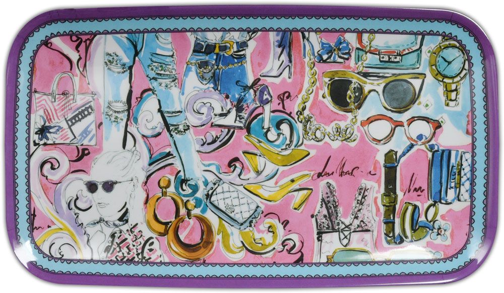 Vassoio Rettangolare - Moda Donna Baci Milano