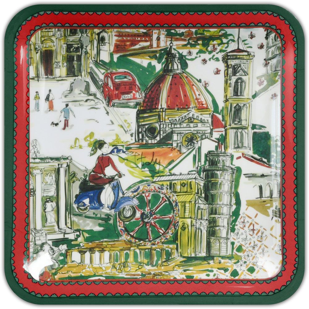 Vassoio Quadro - Citta` Storiche Baci Milano