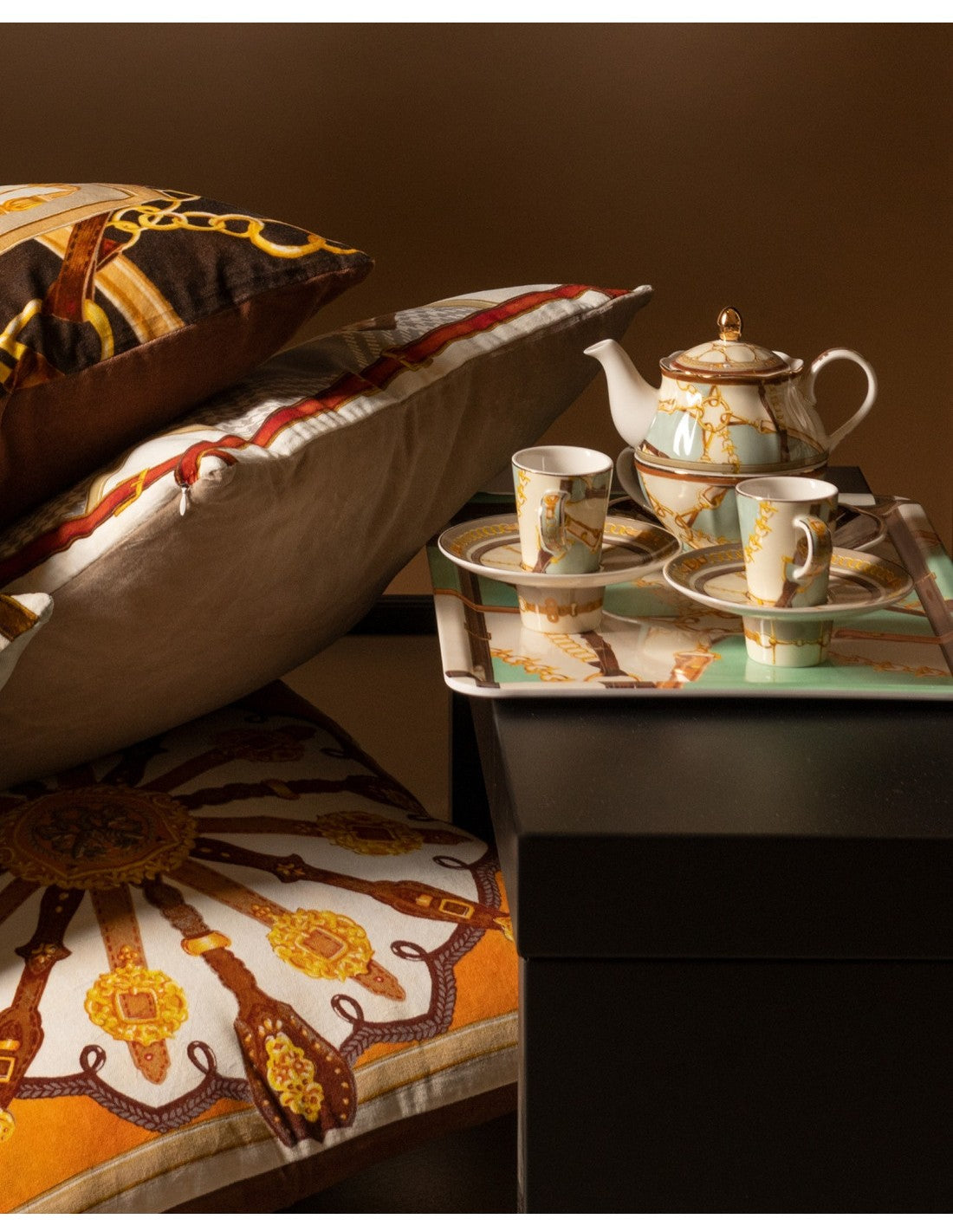 Vassoio Rettangolare - Horses Baci Milano