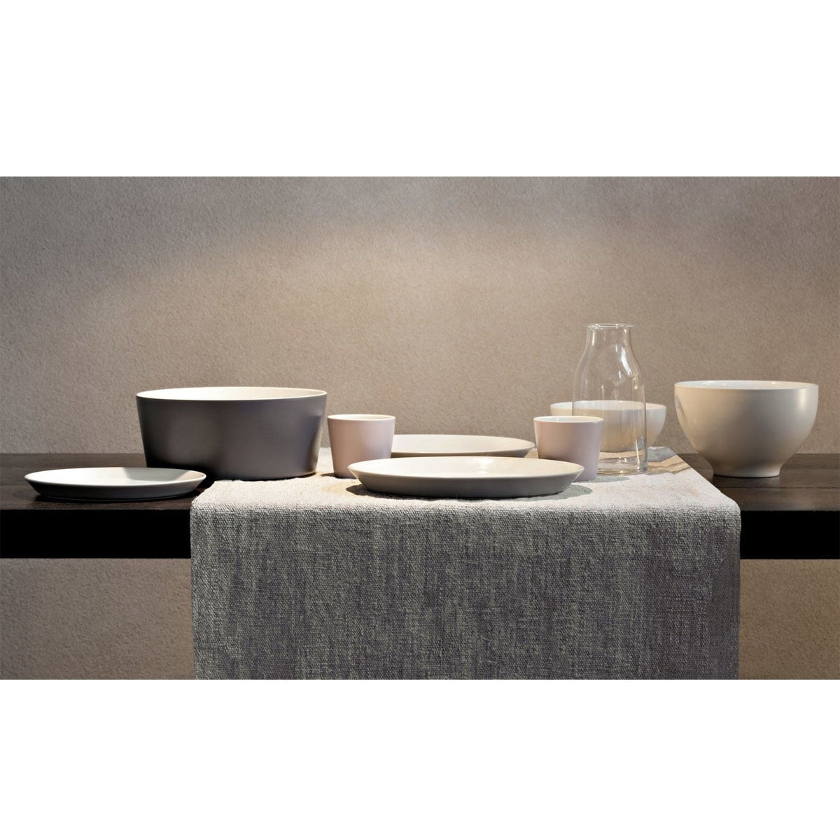 Set 12 Piatti Tonale Light Grey Alessi