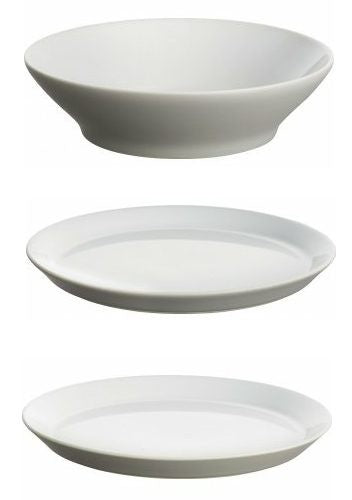 Set 12 Piatti Tonale Light Grey Alessi