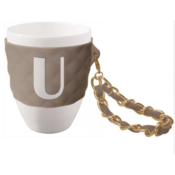 Mug Tortora So Chic Lettera U