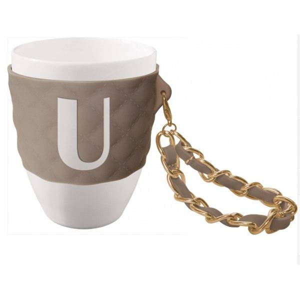 Mug Tortora So Chic Lettera U
