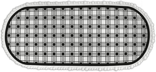 Piatto A Servire Ovale 53X24 Cm - Optical Baci Milano