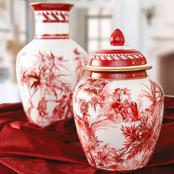 Vaso 22X22X38 Cm - Le Rouge
