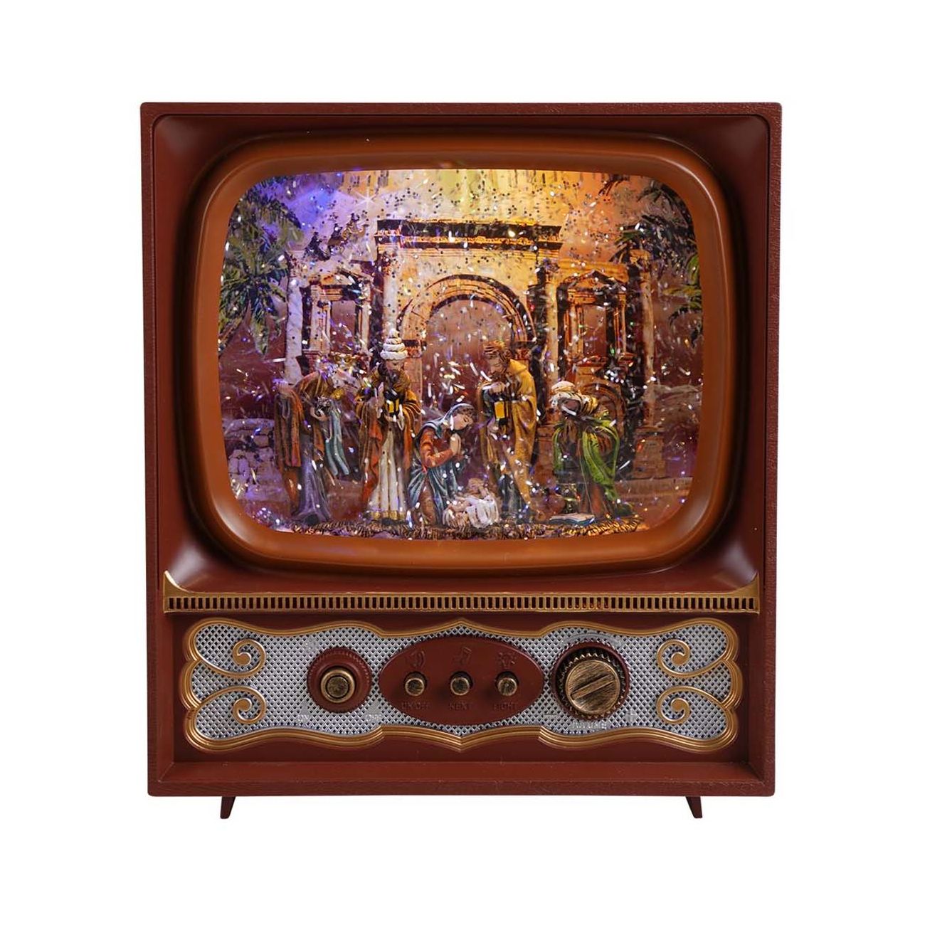 Tv Water Spinning Multicolor-Battery / Adapter (Not Incl)- Led