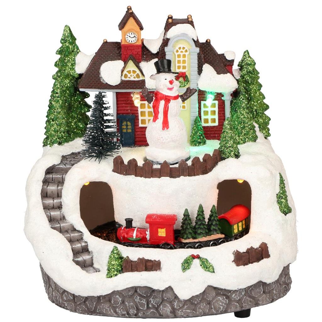 Village Train Animated 2Ass Multicolor-Battery