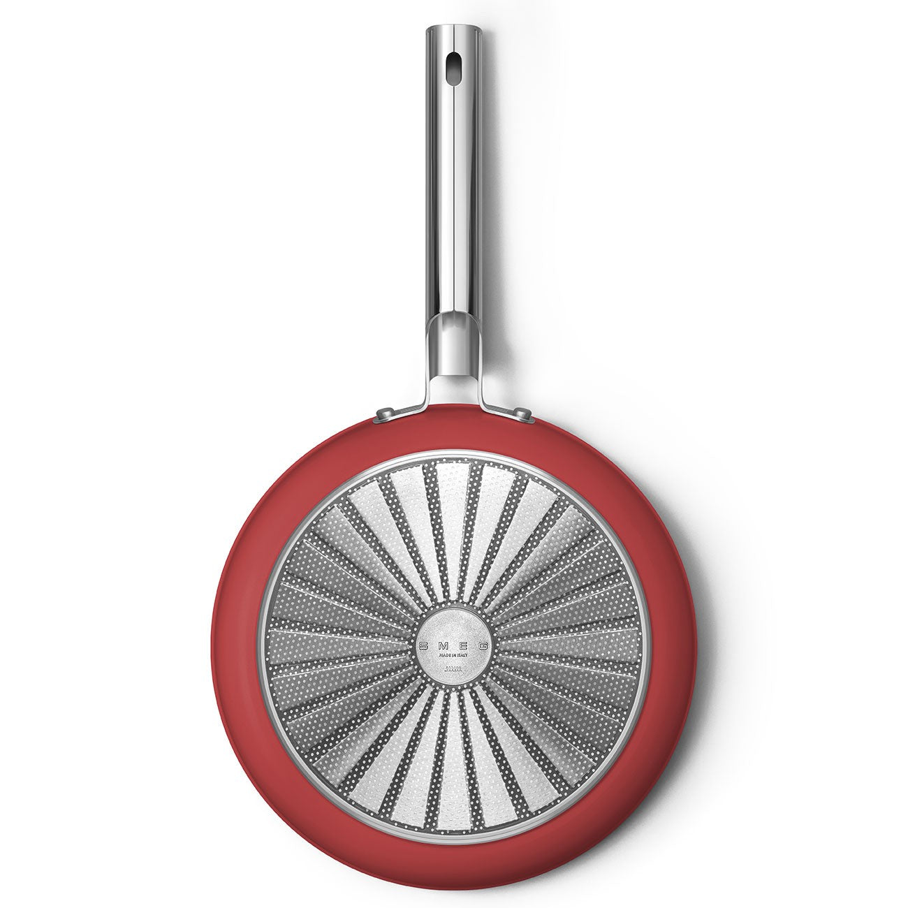 Padella Antiaderente - 26 cm Rosso Stile Anni 50 Smeg