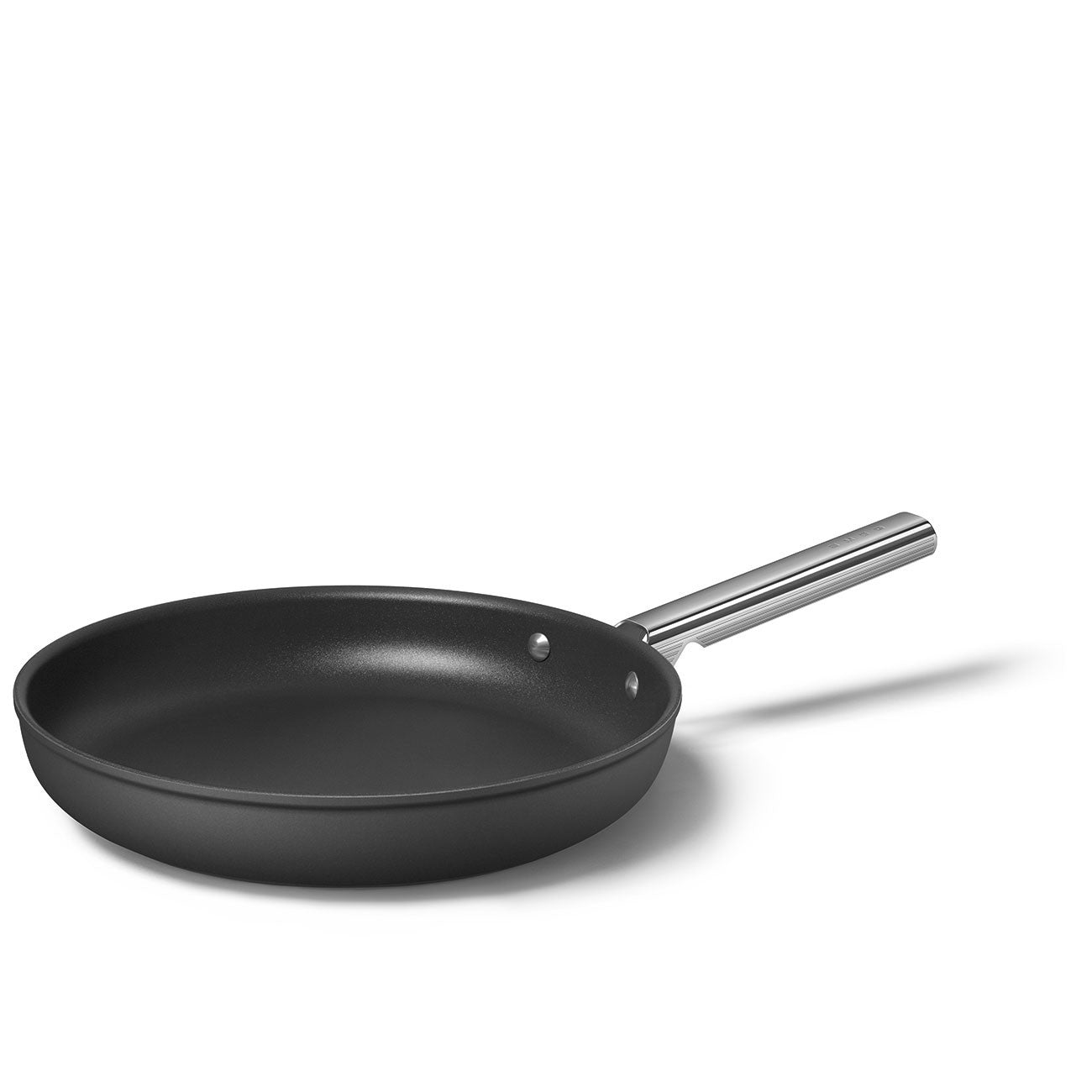 Padella Antiaderente - 28 cm Nero Stile Anni 50 Smeg