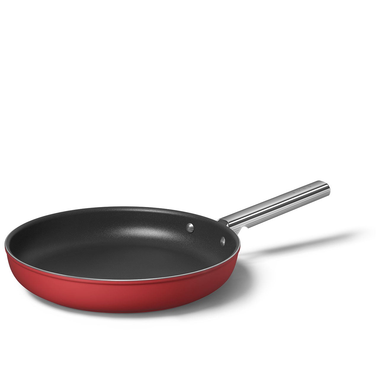 Padella Antiaderente - 30 cm Rosso Stile Anni 50