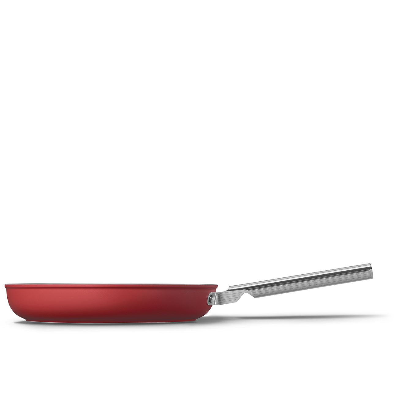 Padella Antiaderente - 30 cm Rosso Stile Anni 50 Smeg
