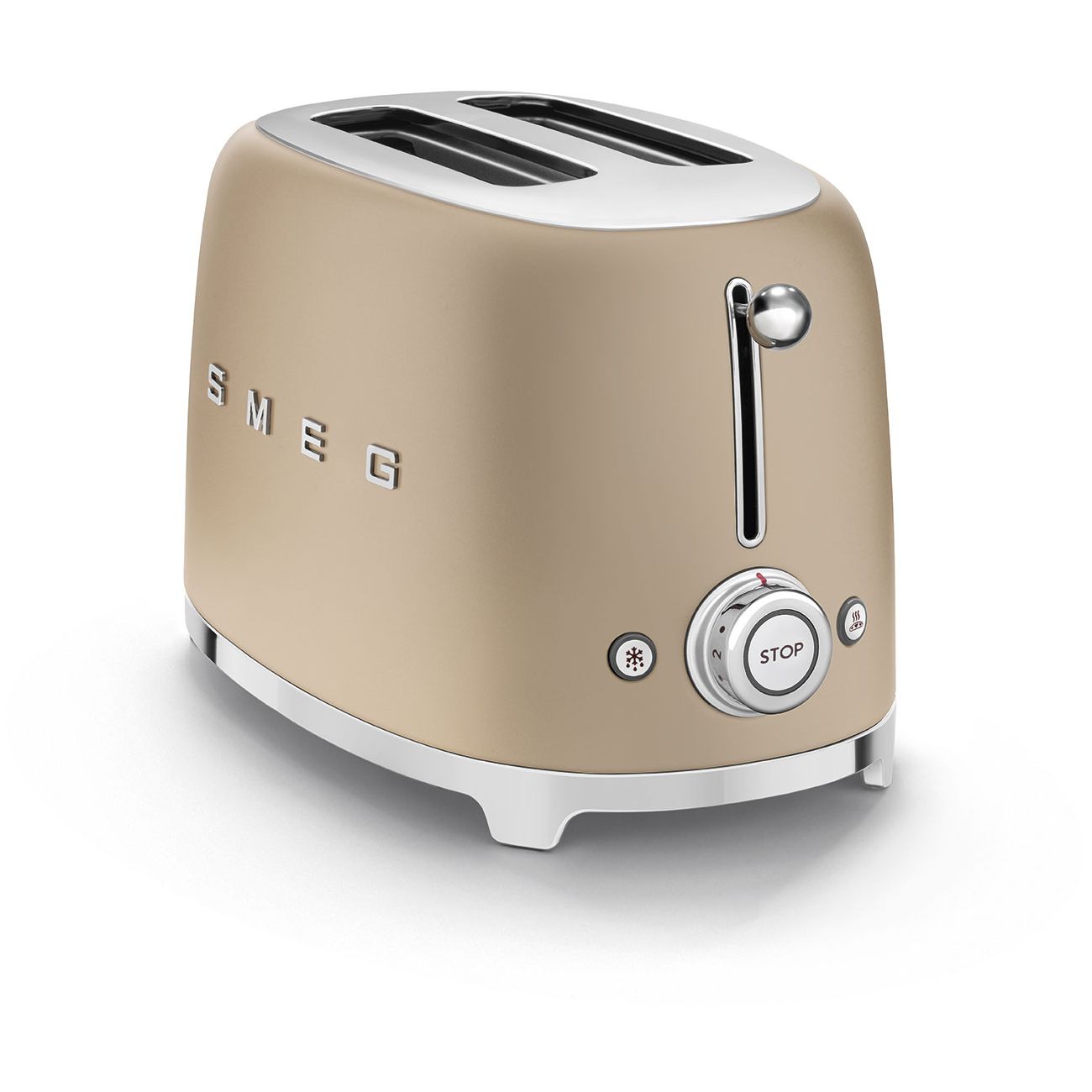 Tostapane 2X2 Fette Decorato Speciale Oro Opaco Smeg