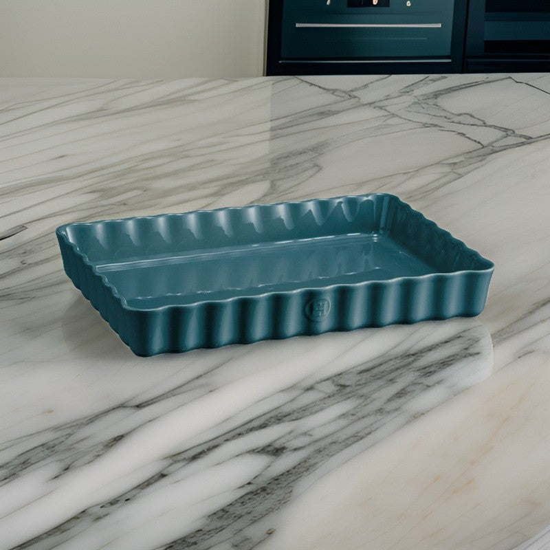 Tortiera Rettangolare Turchese Emile Henry Emile Henry