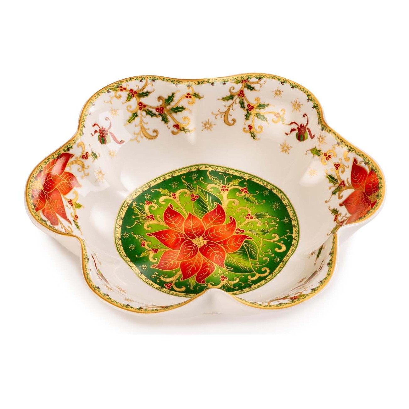 Coppa A Fiore 24 Cm Stella Di Natale Lamart