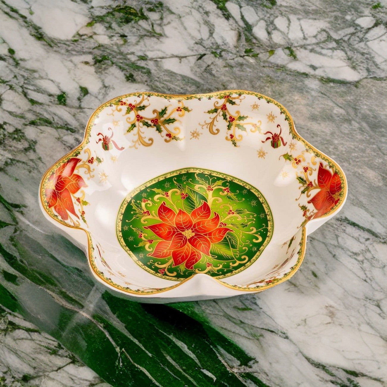 Coppa A Fiore 24 Cm Stella Di Natale Lamart