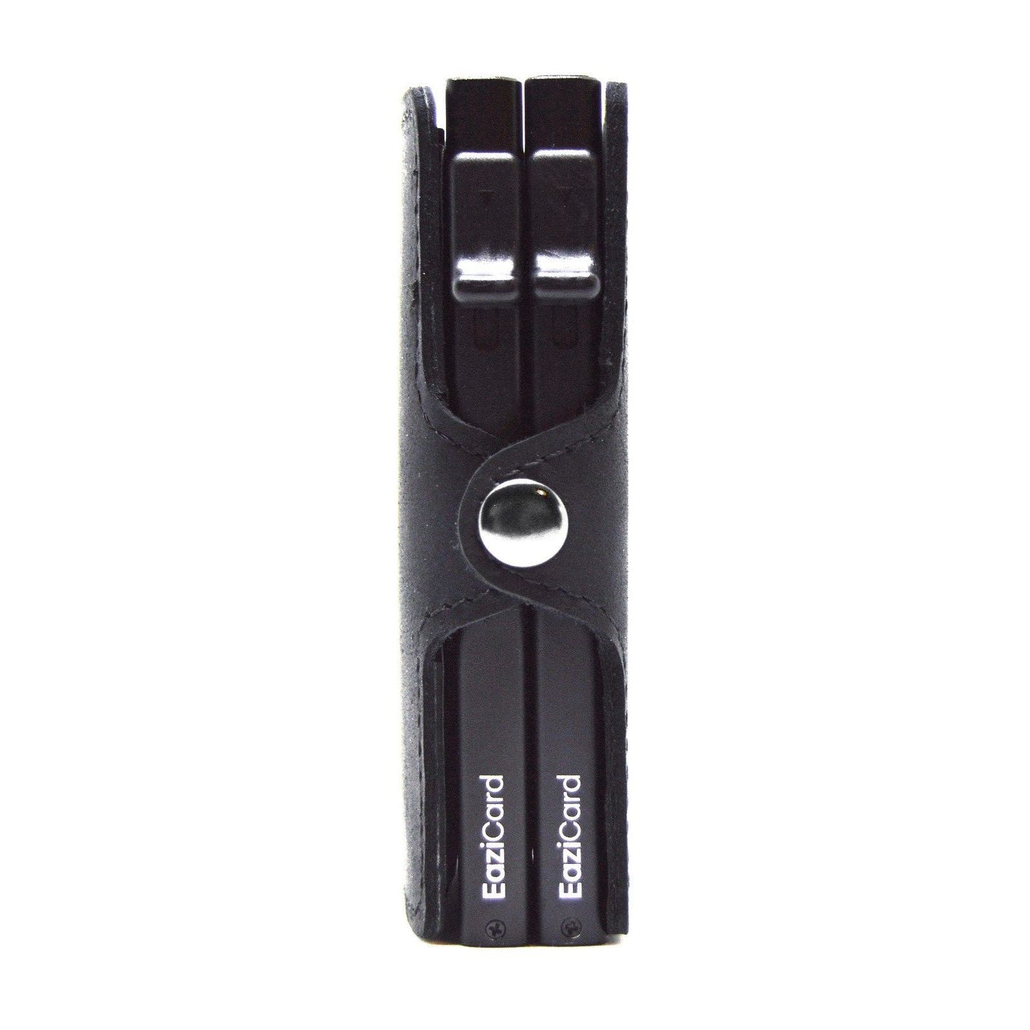 Porta Carte Eazicard Pelle Double Black/Black Eazicard
