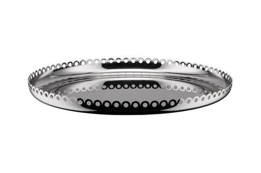 Vassoio con bordo traforato Edges Alessi