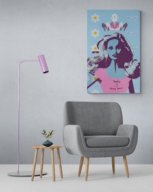 Barbie is a drag queen XS Vjs Mind