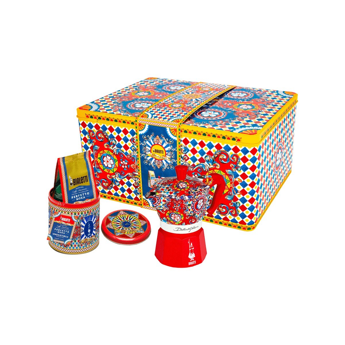 Set Moka Express Carretto Siciliano Dolce&Gabbana