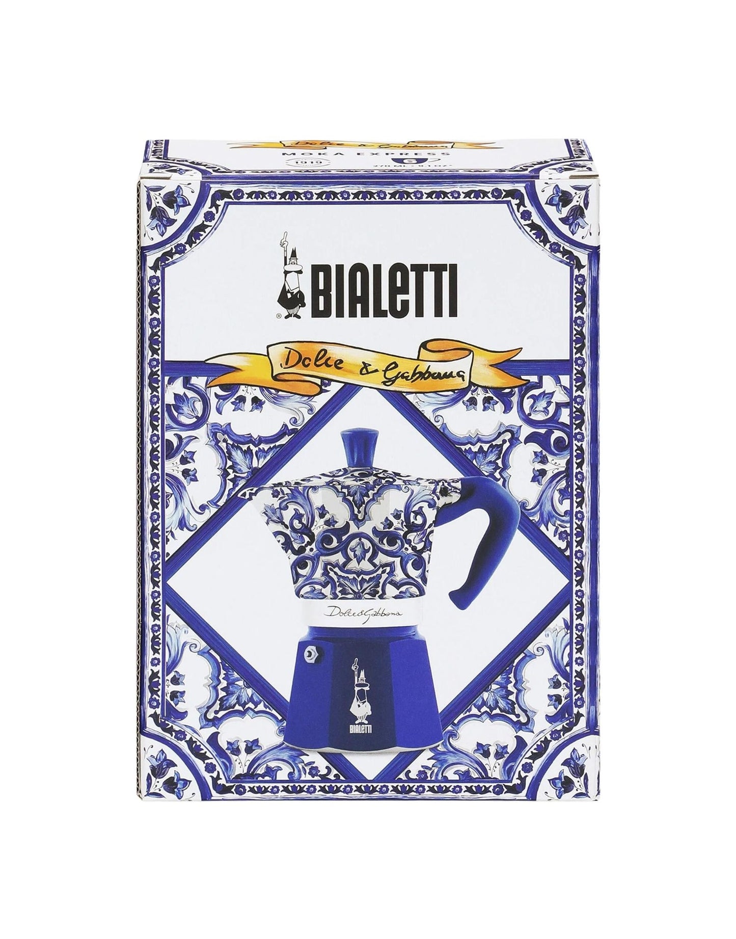 Moka Express Bialetti Dolce&Gabbana Blu Mediterraneo 6 tazze