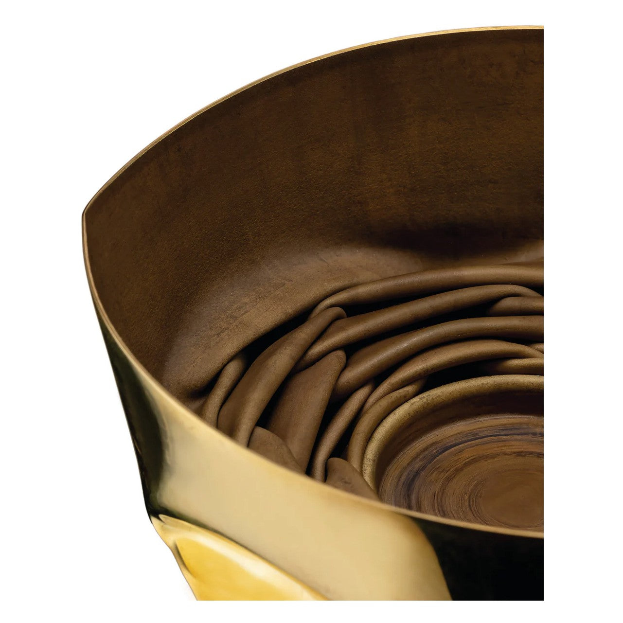Ciotola Compressioni in ottone
