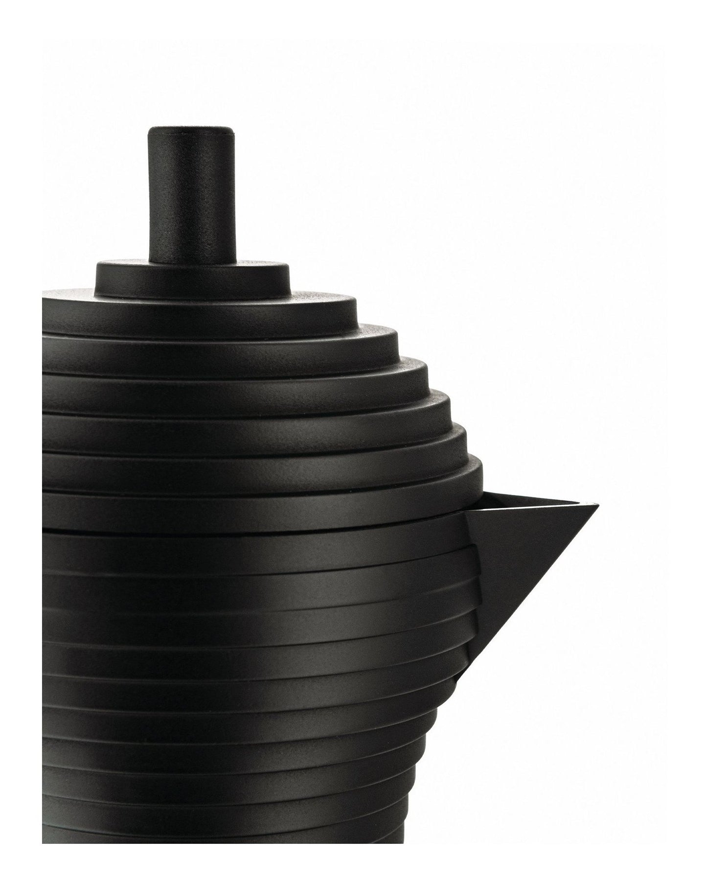 Pulcina Caffettiera Nero - 6 Tazze Alessi