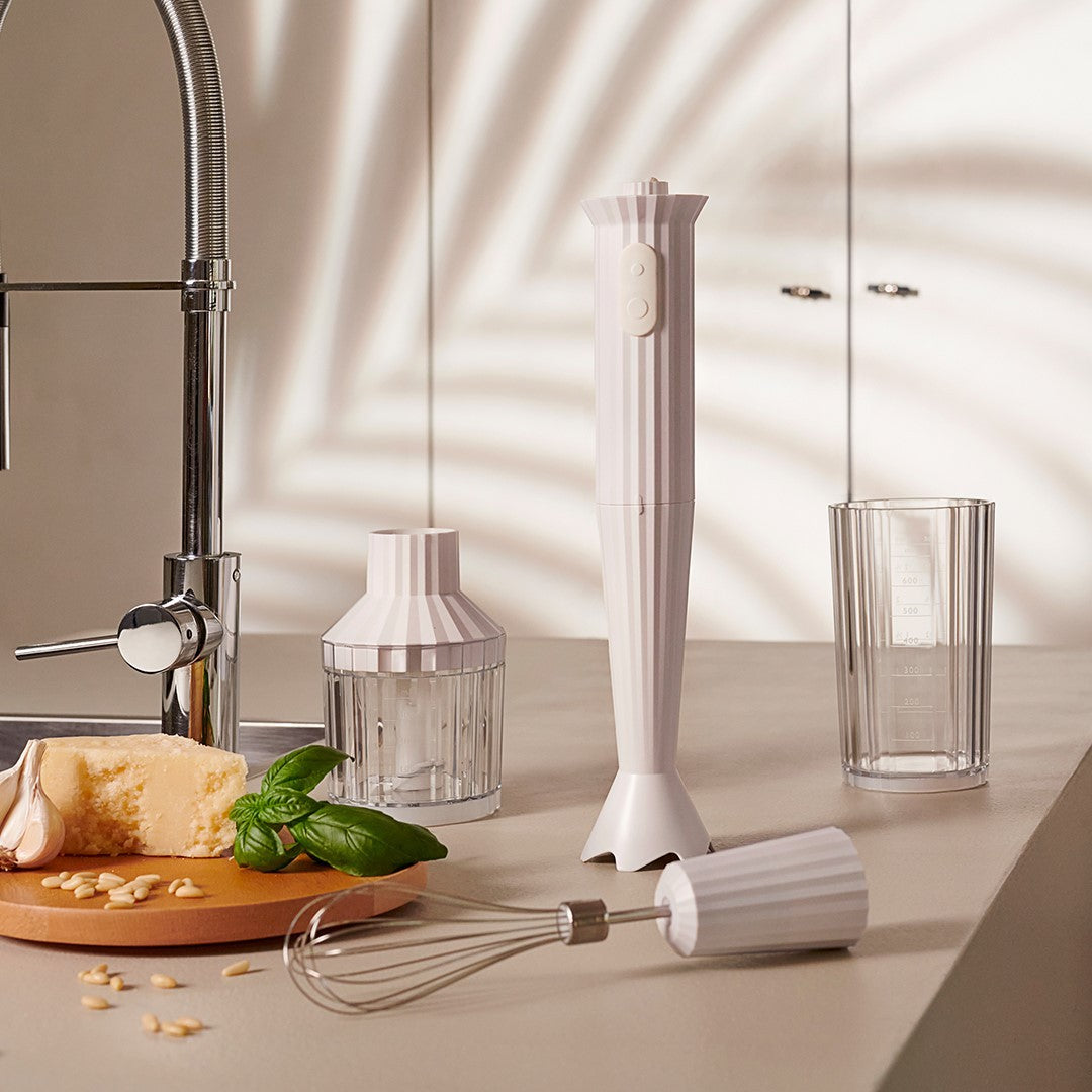 Plisse Frullatore Immers.Set Bianco