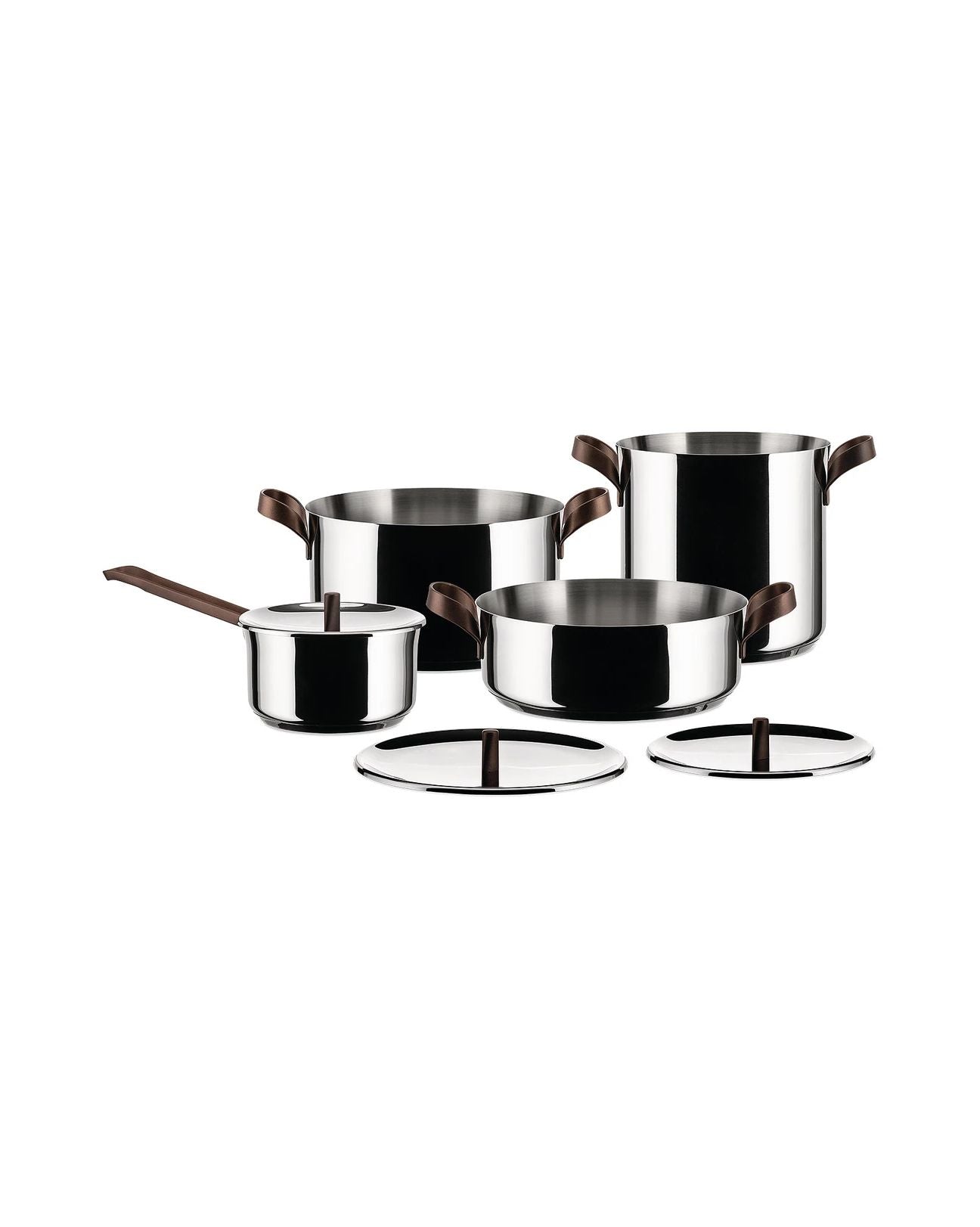 Edo Set Pentole 7 Pezzi Alessi