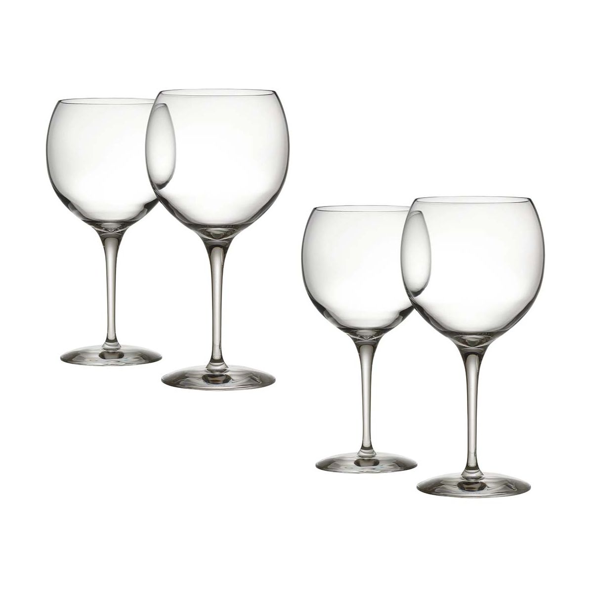 Mami Set 4 Bicchieri Vino Rosso