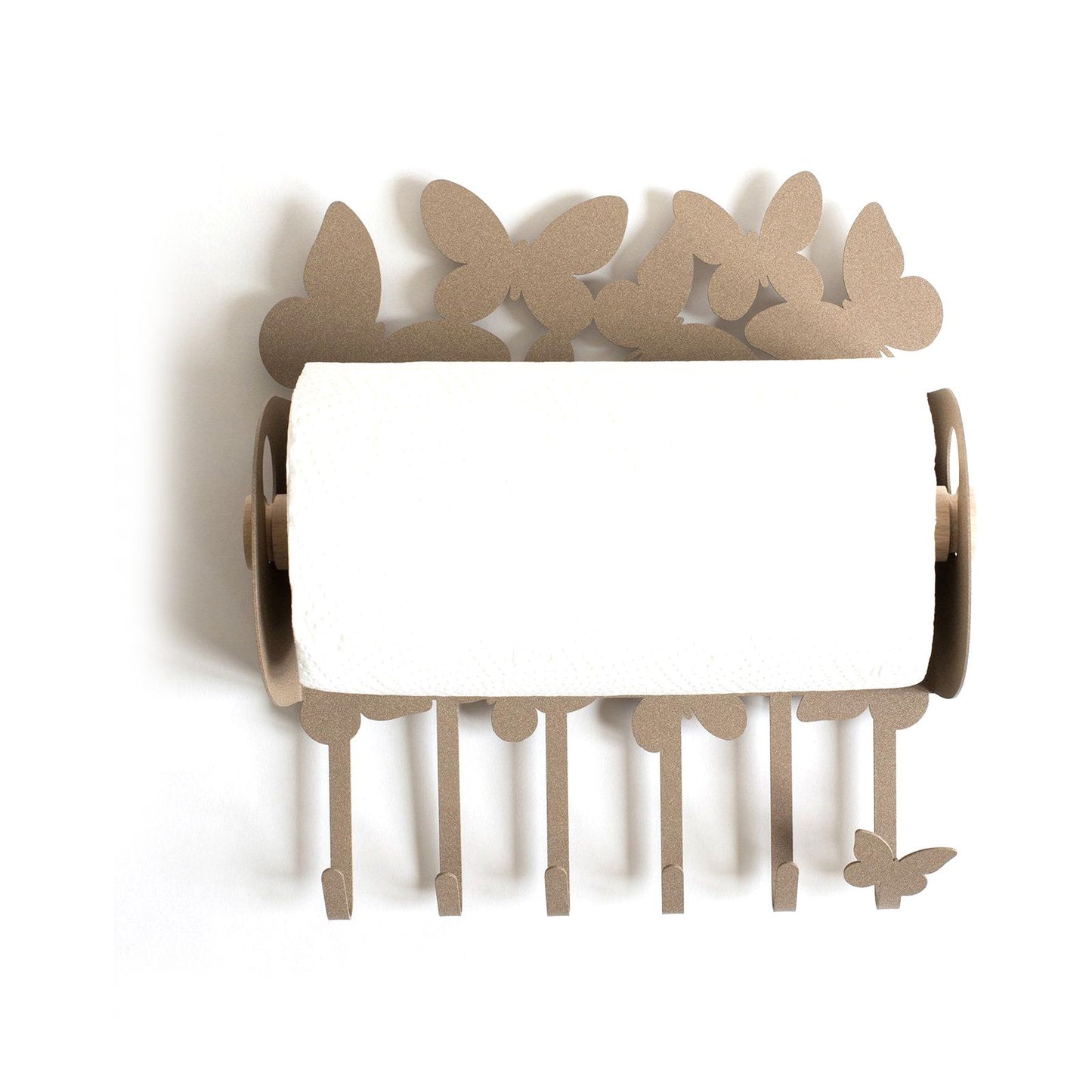 P.Rotolo Farfalle Da Parete Beige Arti E Mestieri