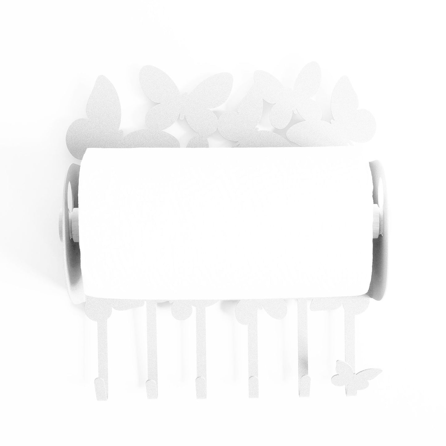 P.Rotolo Farfalle Da Parete Bianco Arti E Mestieri