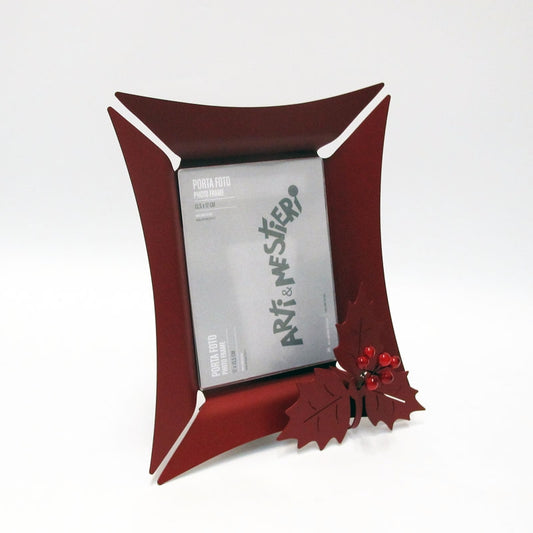 Porta Foto Holly Xmas Arti E Mestieri