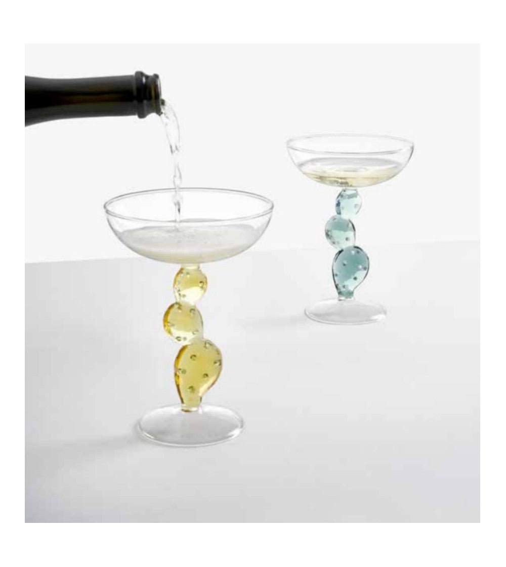 Set 6 coppe champagne Cactus