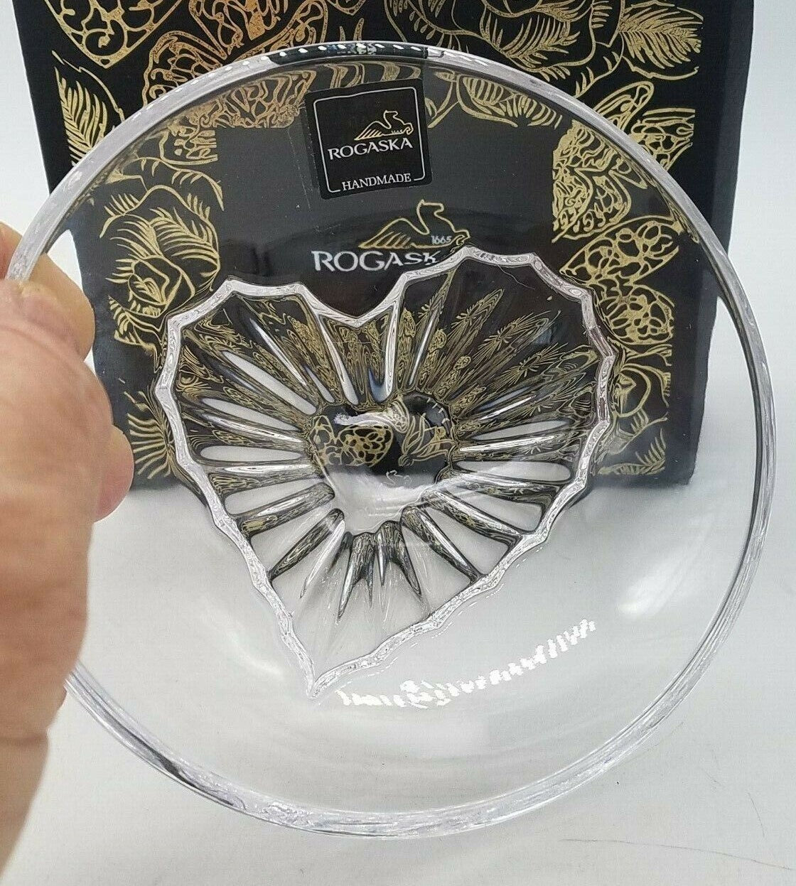 Heart Mini Bowl 12 Cm Rogaska Rogaska