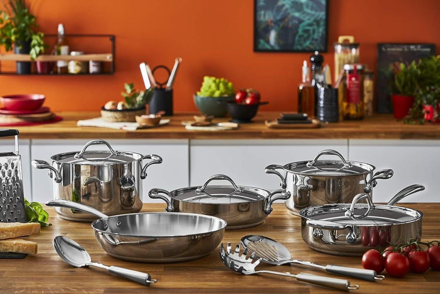 Casseruola Bassa 26 Manico Lungo Accademia Lagostina