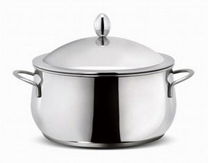 Fonda Libra Satinata 2M.Cm.24 Ccoperchio Lagostina