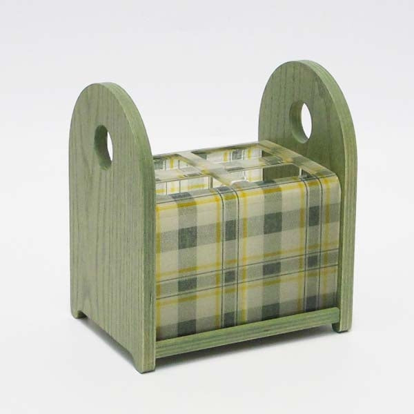 L`Oca Nera - Portaposate Scozzese Verde