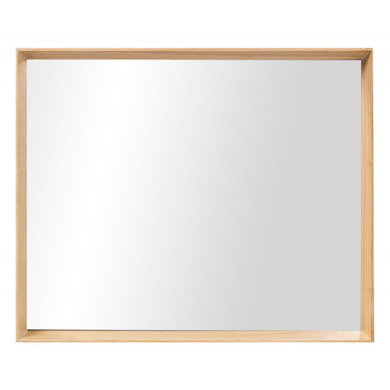 Specchio Bordo In Legno Naturale L`Oca Nera L'oca Nera