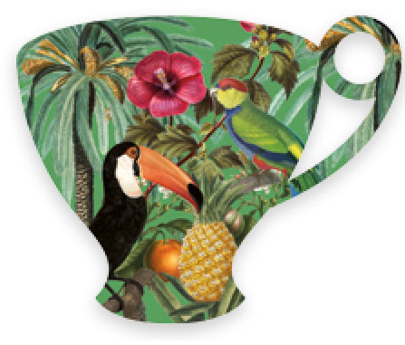 L`Oca Nera - Tavolino Da Caffe Tropicalia L'oca Nera