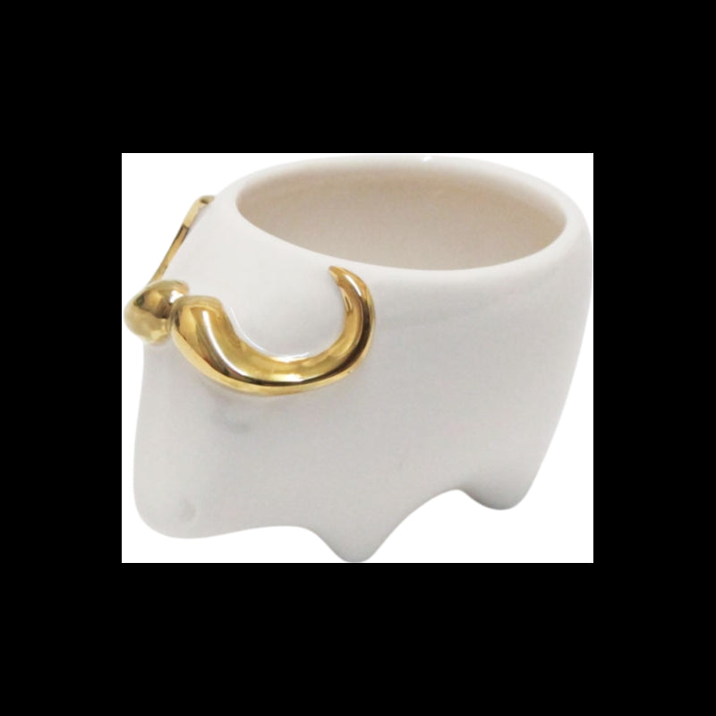 L`Oca Nera - Mini Cachepot Bufalo