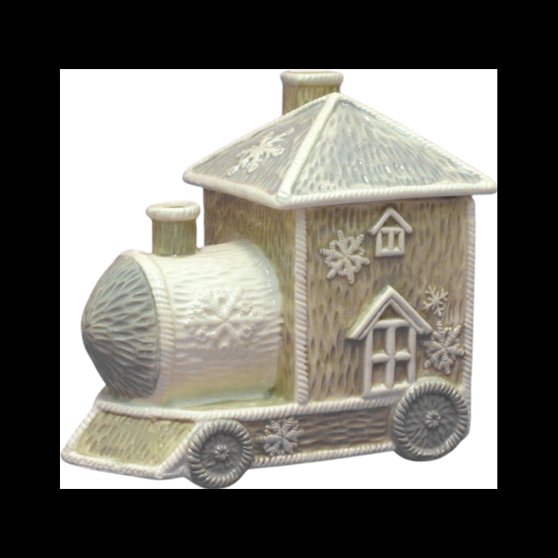 L`Oca Nera - Biscottiera Treno Grande 22X14X20H