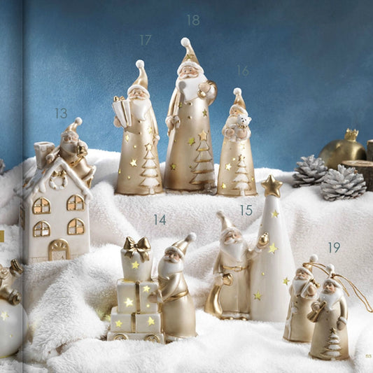 L`Oca Nera - Casetta Con Tlight In Ceramica